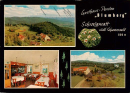 73923110 Schweigmatt_Schopfheim Gasthaus Pension Blumberg Gaststube Fliegeraufna - Schopfheim