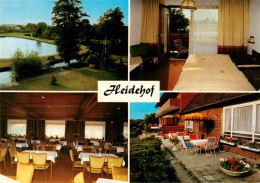 73922902 Dorfmark_Bad_Fallingbostel Hotel Restaurant Heidehof Gastraum Zimmer Te - Fallingbostel