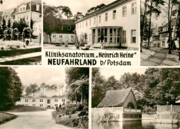 73922887 Neufahrland Kliniksanatorium Heinrich Heine Rosengarten Badehaus Haupth - Beelitz