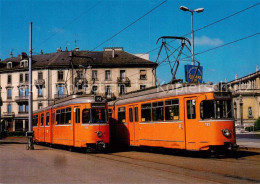 73922837 Strassenbahn_Tramway-- Image Du Rail Place Neuve Croisement Des Motrice - Strassenbahnen