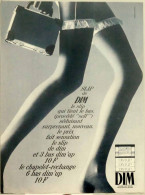 Publicité Papier  SLIP DIM UP Décembre 1967 FAC 1181 - Pubblicitari