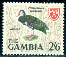 1966 Birds,The Spur-winged Goose (Plectropterus Gambensis),Gambia,219,MNH - Hühnervögel & Fasanen