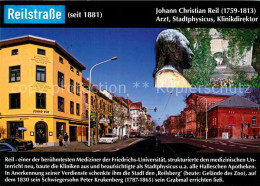 73214688 Halle Saale Reilstrasse Johann Christian Reil Denkmal Bueste Chronik Ha - Halle (Saale)