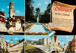 73214642 Dillingen Donau Schloss Taxis Park Akademie Landratsamt Koenigsstrasse  - Dillingen