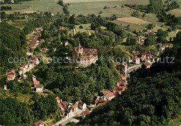 73214140 Schoenberg Bensheim Schloss Schoenberg Fliegeraufnahme Schoenberg Bensh - Bensheim