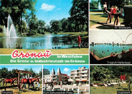 73213621 Gronau Westfalen Stadtpark Hallenbad Vogelpark Kurt Schumacher Platz Po - Gronau