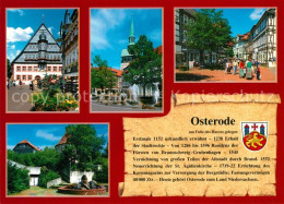 73213388 Osterode Harz Altes Rathaus Marktplatz Martin Luther Platz Stadtmauer O - Osterode