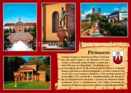 73213375 Pirmasens Schloss Brunnen Kirche Pirmasens - Pirmasens