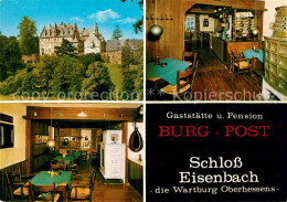 73213301 Schloss Eisenbach Gaststaette Und Pension Burg Post Gaststube Schloss E - Lauterbach