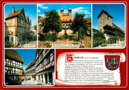 73212770 Bensheim Bergstrasse Marktplatz Marktbrunnen Kath Kirche Dalberger Hof  - Bensheim