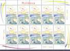 2005. Moldova,  Information Community, Summit Tunis'2005, Sheetlet Of 10v,  Mint/** - Moldawien (Moldau)
