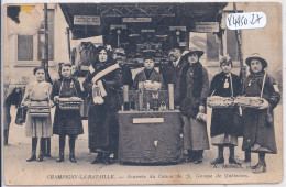 CHAMPIGNY-LA-BATAILLE- JOURNEE DU CANON DE 75- GROUPE DE QUETEUSES - Sonstige & Ohne Zuordnung