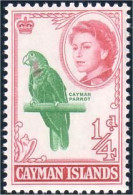 242 Cayman Oiseau Bird Vogel Perroquet Parrot MNH ** Neuf SC (CAY-34b) - Papegaaien, Parkieten