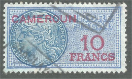 236 Cameroun Timbre Fiscal 10 Francs (CAM-157) - Used Stamps