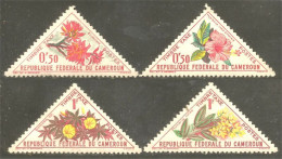236 Cameroun Timbre-taxe Postage Due Hibiscus Sans Gomme (CAM-145) - Nuovi