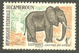 236 Cameroun Elephant Elefante Norsu Elefant Olifant Sans Gomme (CAM-134) - Elefantes