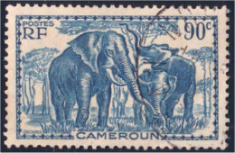 236 Cameroun Elephants Elefante Eléphant Olifant (CAM-53) - Elefanten