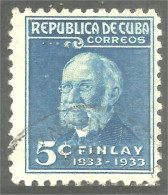 284 Cuba 1934 Dr Carlos Finkay Physician BiologisteMalaria Mosquito Moustique (CUB-109) - Malattie