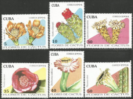 284 Cuba Fleur Cactus Cactii Flower MNH ** Neuf SC (CUB-67a) - Gebraucht