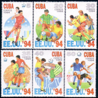 284 Cuba Football USA 94 MNH ** Neuf SC (CUB-40b) - 1994 – Estados Unidos