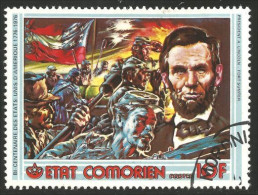 270 Comores US Bicentennial Lincoln (COM-70) - Indépendance USA