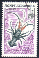270 Comores Langouste Lobster Hummer Langosta (COM-2) - Crustaceans
