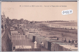 LA BAULE- VUE SUR LA PLAGE PRISE DU REMBLAI - La Baule-Escoublac