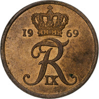 Danemark, 5 Öre, 1969 - Denemarken