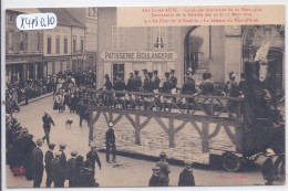 ARCIS-SUR-AUBE- CAVALCADE HISTORIQUE DU 12 MARS 1914- CENTENAIRE DE LA BATAILLE DES20 ET 21 MARS 1814- CHAR DE LA BATAIL - Arcis Sur Aube