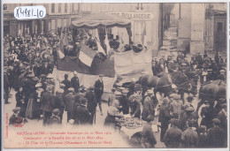 ARCIS-SUR-AUBE- CAVALCADE HISTORIQUE DU 12 MARS 1914- CENTENAIRE DE LA BATAILLE DES20 ET 21 03 1814- CHAR DE LA CHANSON - Arcis Sur Aube