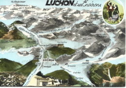 Ref (  18789  )   Luchon Et Ses Environs - Carte Geografiche