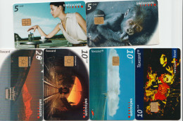 TC36 - 6 CARTES A PUCE DE SUISSE Pour 3 € - Svezia