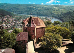 73212753 Dilsberg Gaugrafenburg Ruine Fliegeraufnahme Dilsberg - Neckargemünd