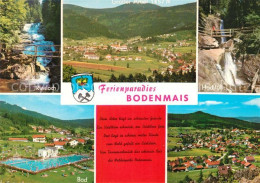 73212732 Bodenmais Riesloch Panorama Hochfall Schwimmbad Stadtblick Bodenmais - Bodenmais