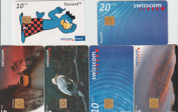 TC36 - 6 CARTES A PUCE DE SUISSE Pour 3 € - Sweden