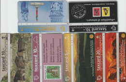 TC36 - 6 CARTES MAGNETIQUES DE SUISSE Pour 2 € - Switzerland