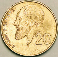 Cyprus - 20 Cents 1992, KM# 62.2 (#3614) - Cipro