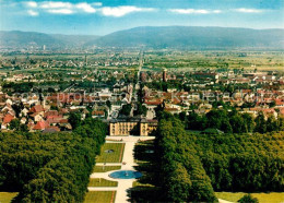 73211012 Schwetzingen Fliegeraufnahme Schlossgarten Schloss Schwetzingen - Schwetzingen