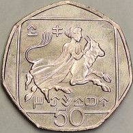 Cyprus - 50 Cents 1991, KM# 66 (#3615) - Zypern