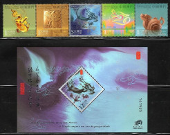 Macau/Macao 2012 Chinese New Year - Year Of The Dragon (stamps 5v + SS/Block) MNH - Ongebruikt