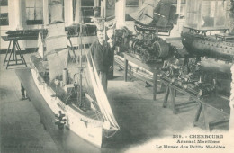 50 CHERBOURG - Arsenal Maritime Le Musée Des Petits Modèles   -  TTB - Cherbourg