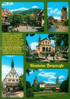 73209625 Weinheim Bergstrasse Stadtplatz Schloss Kirche Rathaus Park Weinheim Be - Weinheim