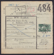 Bordereau De Colis Affr. N°TR324 Càd *STRAINCHAMPS (HOLLANGE)* /4 I 1951 Pour ALLEUR-ANS Liège Càd [ANS /-5 I 1951] - Sonstige & Ohne Zuordnung