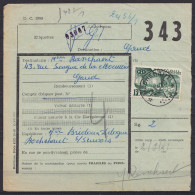 Bordereau De Colis Affr. N°TR324 Càd *ROCHEHAUT* /-1-3-1951 Pour GAND - Sonstige & Ohne Zuordnung