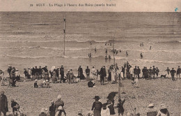 FRANCE - Ault - Vue Sur La Plage à L'heure Des Bains (marée Haute) - Animé - Carte Postale Ancienne - Ault