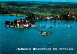 73209478 Wasserburg Bodensee Halbinsel Fliegeraufnahme Wasserburg Bodensee - Wasserburg A. Bodensee