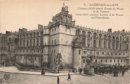FRANCE - St Germain En Laye - Château (XVI E Siècle) - Vue De L'entrée Du Musée Et Du Parterre - Carte Postale Ancienne - St. Germain En Laye (Schloß)