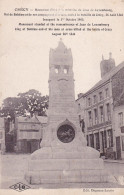 0-80222 01 01+17 - CRECY - MONUMENT ELEVE A LA MEMOIRE DE JEAN DE LUXEMBOURG, ROI DE BOHEME - Crecy En Ponthieu