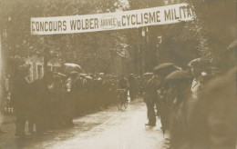 50 CHERBOURG - CPA Photo " CONCOURS WOLBER De CYCLISME MILITAIRE "  -  TTB - Cherbourg