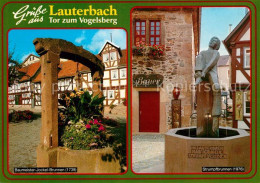 73209228 Lauterbach Hessen Baumeister-Jockel-Brunnen Strumpfbrunnen Lauterbach H - Lauterbach